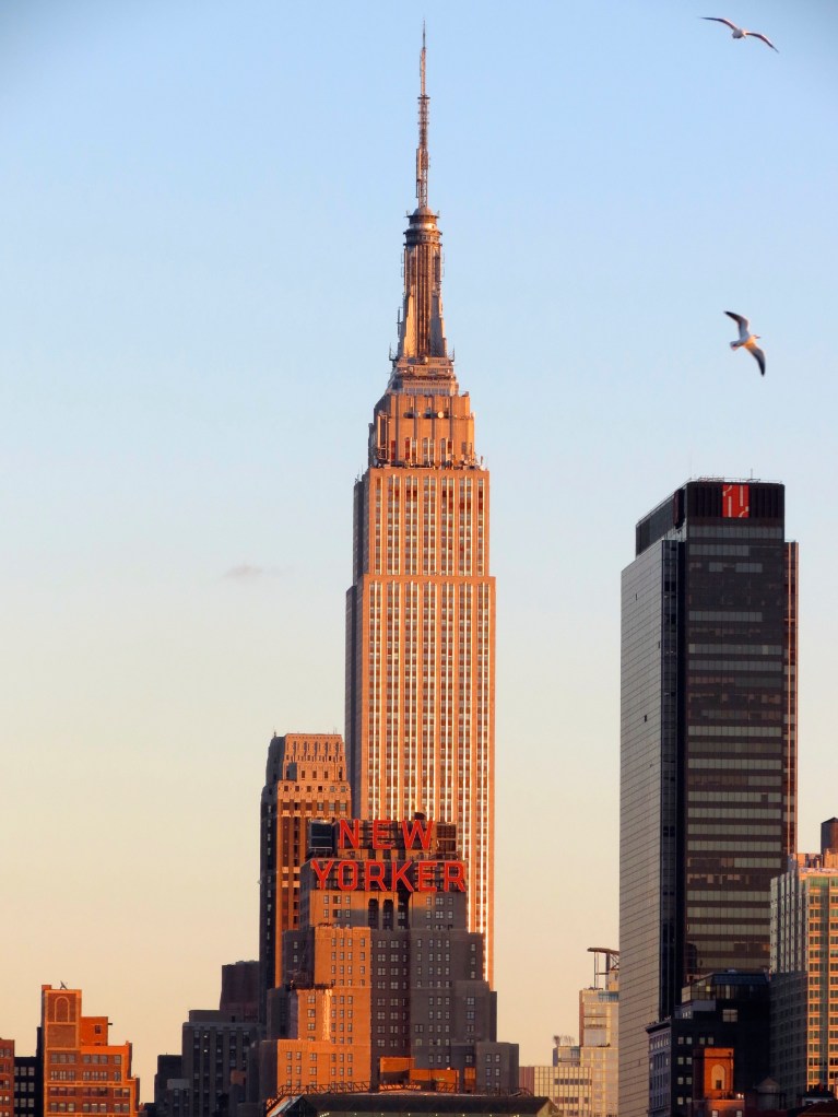 The Empire State Building.