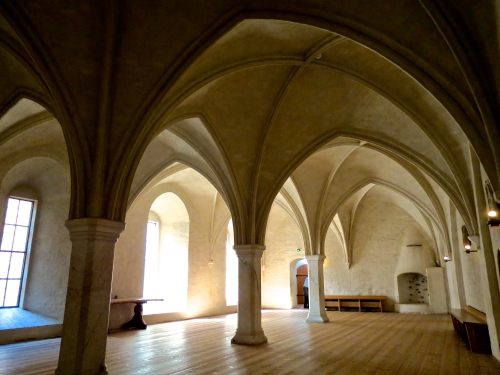 Inside Turku Castle.