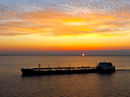 Russian Sunrise on the Baltic.