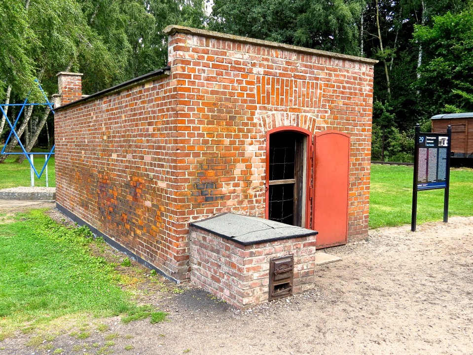 The gas chamber at Stutthof.