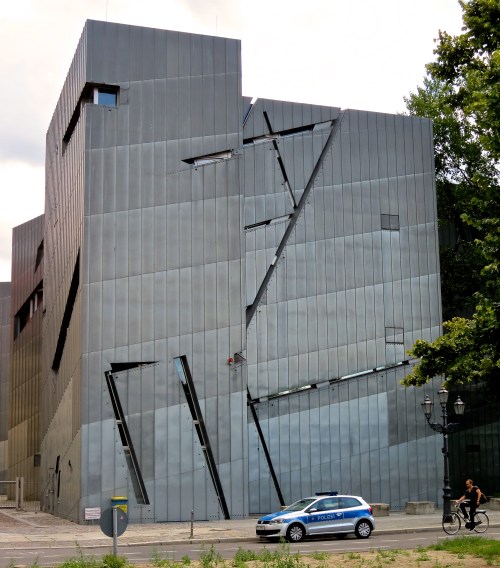 The Jewish Museum, Berlin, designed by architect Daniel Libeskind.