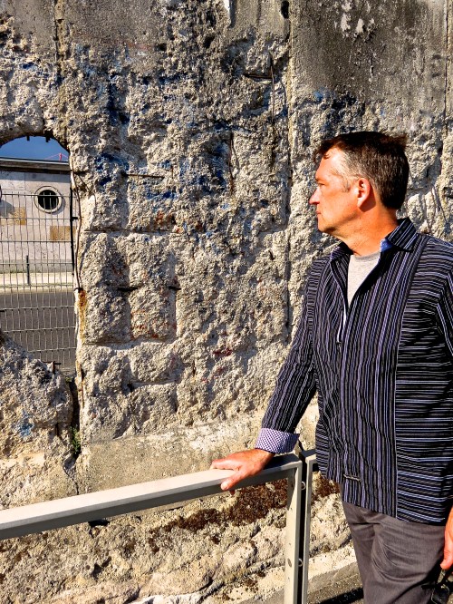 My moment at the Berlin Wall.
