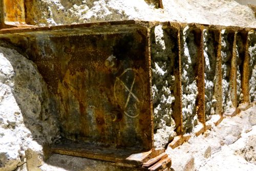 South Tower grillage.