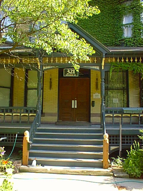 Front Porch at 321 Division Street in 1999.