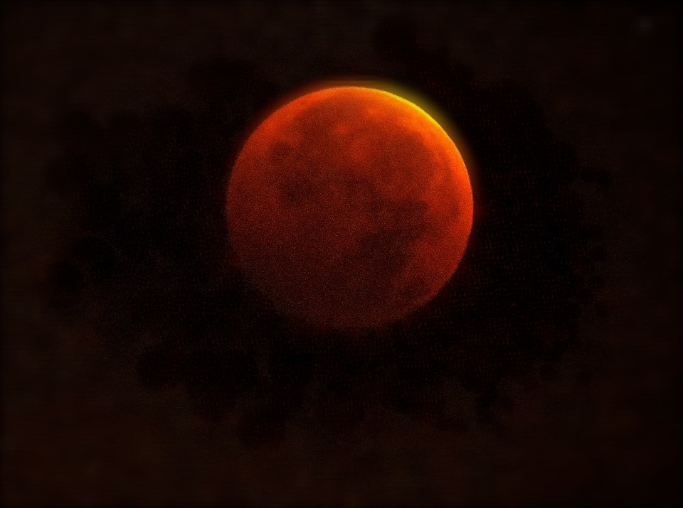 Lunar Eclipse, October 8th, 2014.