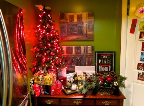 A corner of our kitchen.