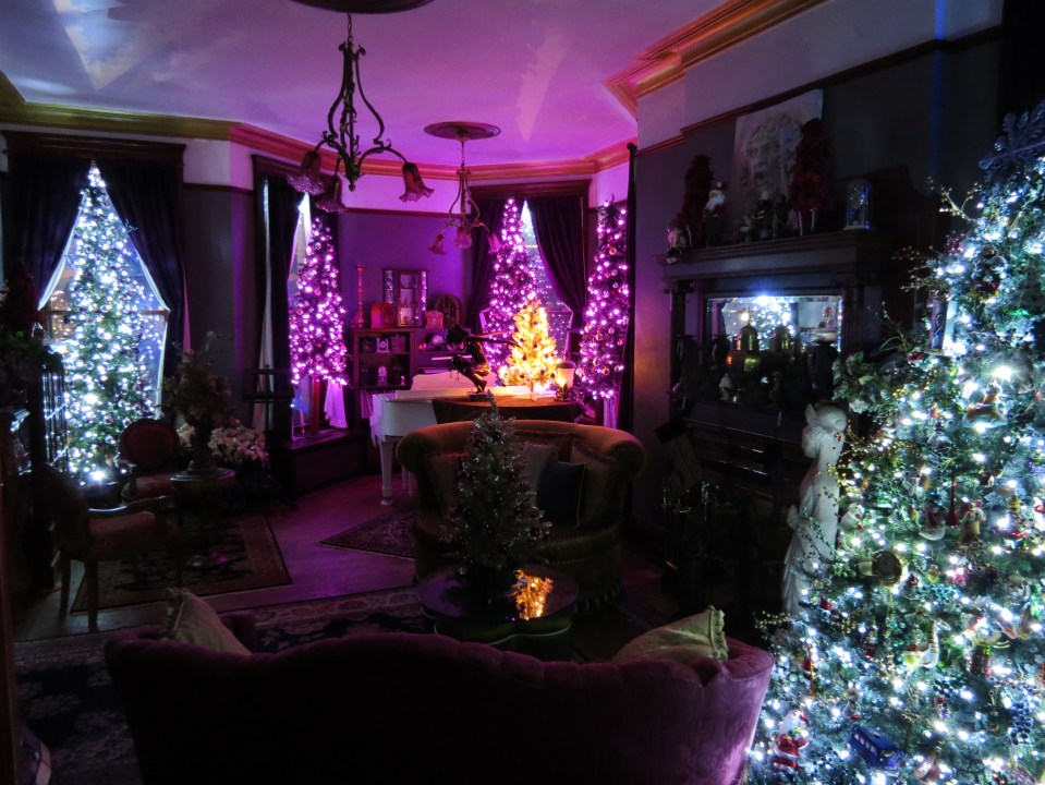 Front Parlor- Night view.