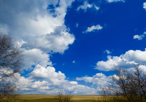 Farms, fields and sky along the Fox River Trail and Illinois Prairie Path.