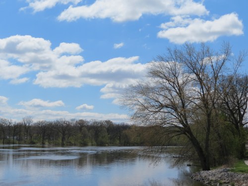Stunning view of the Fox River.