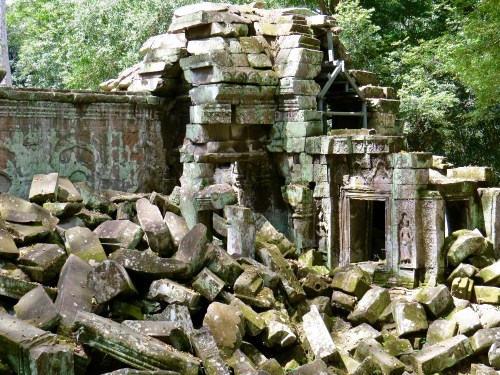 Deteriorating but naturally beautiful.