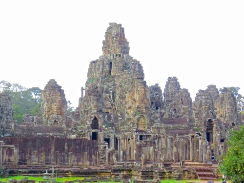 The Bayon Temple of Angkor Thom.