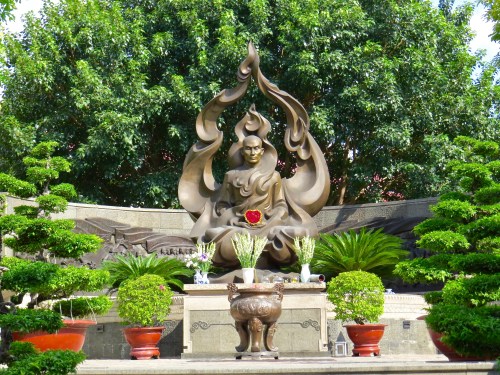 The monument to Thich Quang Duc. 