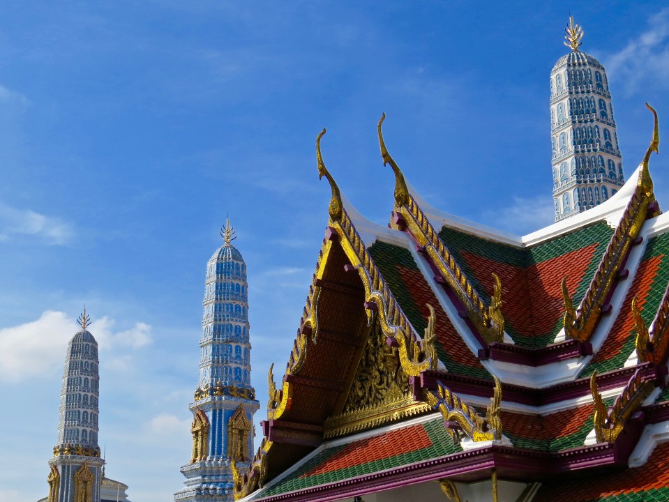At the Grand Palace.