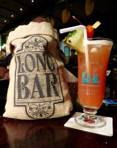 The Original Singapore Sling at Raffles' Long Bar.