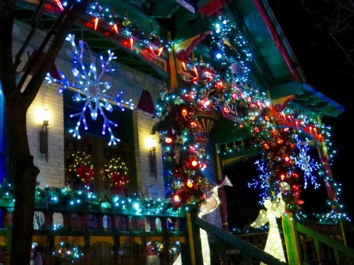 Front Porch at night.