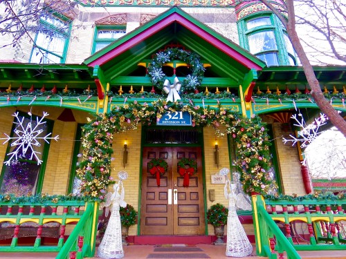 Daytime shot of the front porch.