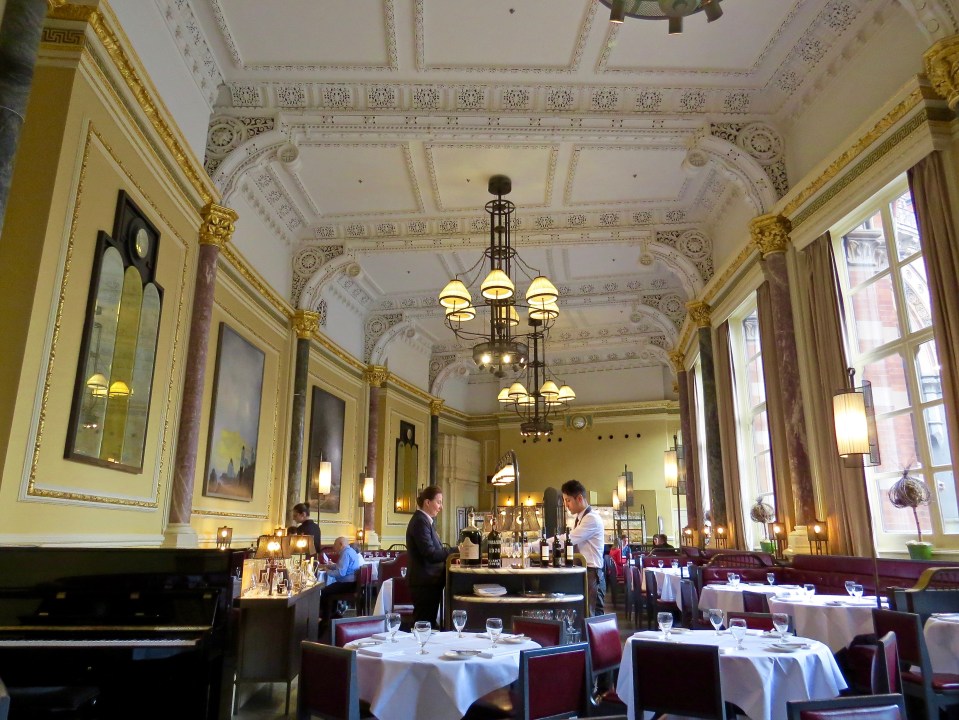 The Gilbert Scott Restaurant.