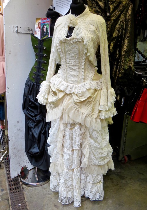 Several sellers exclusively merchandise to the Steampunk crowd.