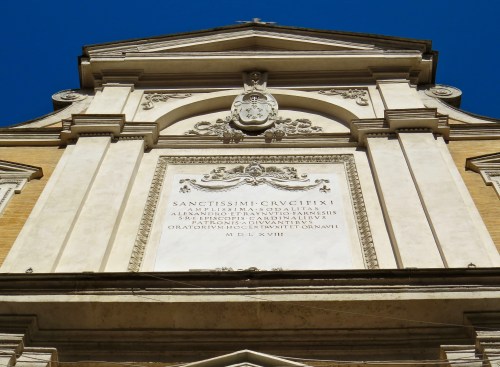 Exterior of Oratorio del Santissimo Crocifisso.