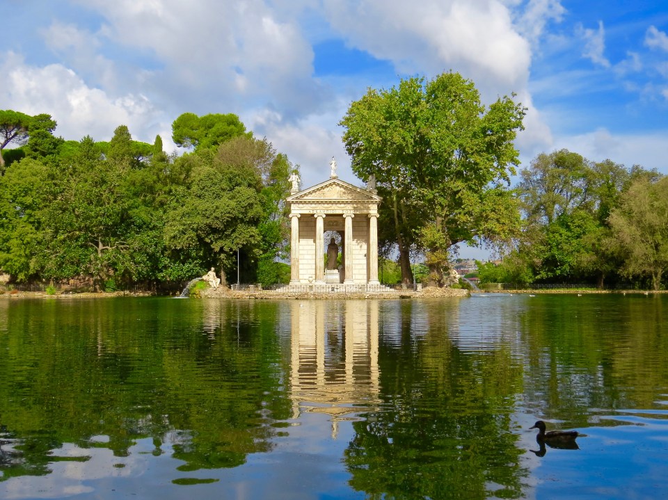 The Temple of Aesculapius.