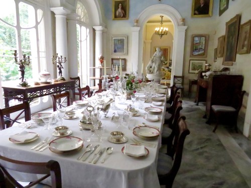 The Summer Dining Room.