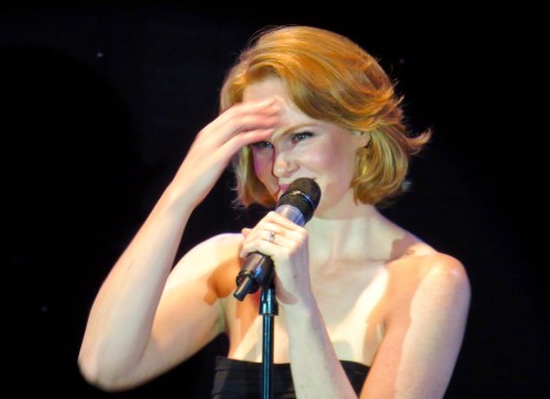 Kate Baldwin during Broadway On the High Seas 7.