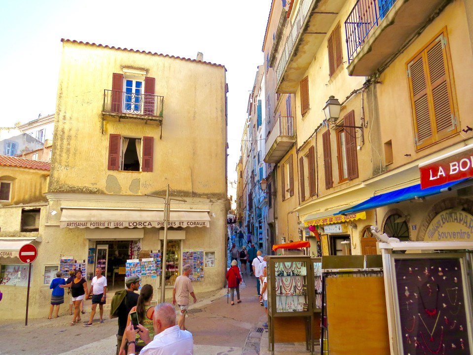 On the street in Bonifacio.