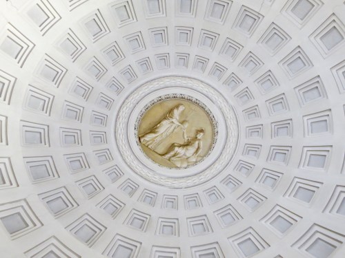 Domed Ceiling in the Vatican Museum.