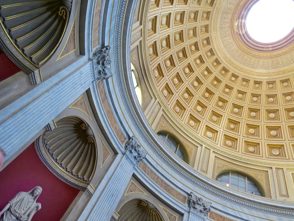 Sala Rotonda in the Vatican Museum.