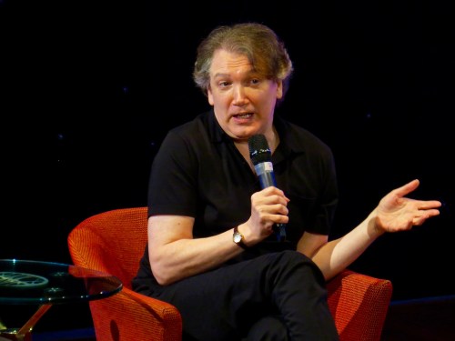 Charles Busch sharing stories of acting and performing in his own work.