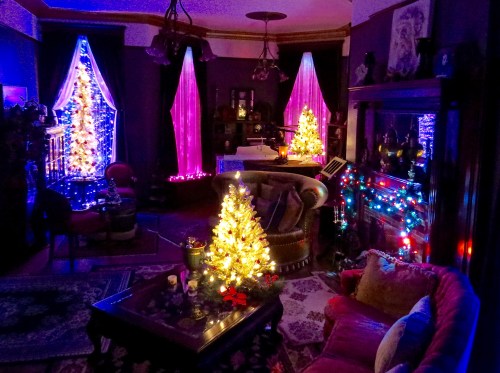 The front parlor at 321 Division St.