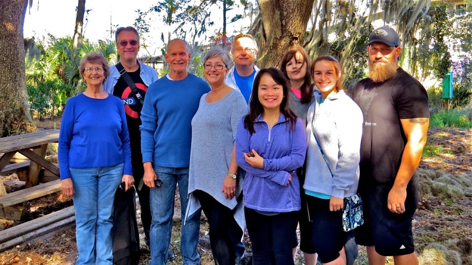 My family at Circle B Bar Reserve. Photographed by my Father.